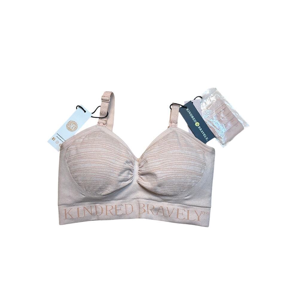 NWT Kindred Bravely Sublime‎ Hands Free Pumping Bra (PINK HEATHER) Small